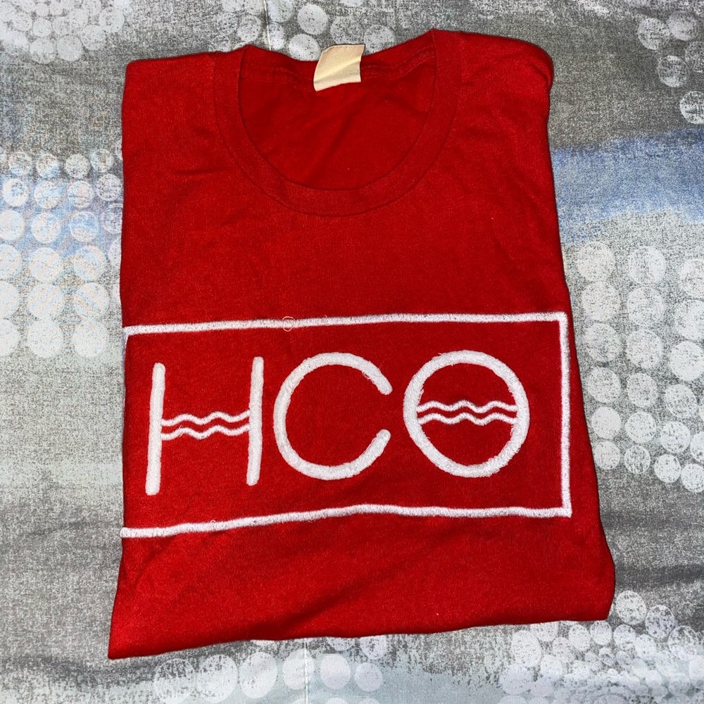 Hollister Men’s Red Short Sleeve T-Shirt Red